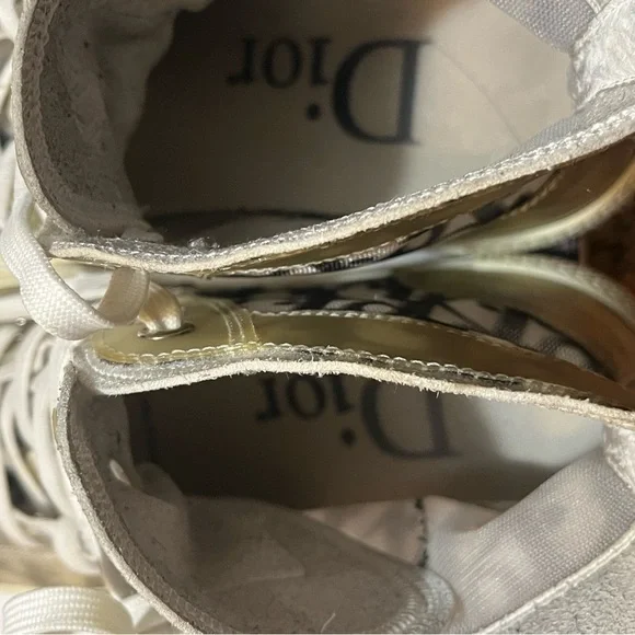 ❤️CHRISTIAN DIOR Size 42EU/10US B23 High Dior Oblique High Top Sneakers - Picture 10 of 11